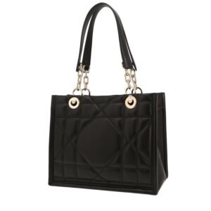 Dior Essential shopping bag in black quilted leather