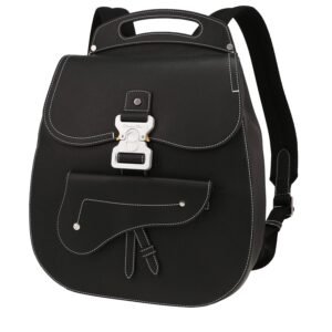 Dior Gallop backpack in black grained leather