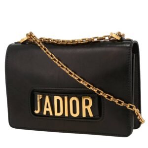 Dior J'Adior handbag in black leather