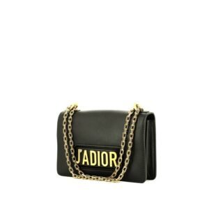Dior J'Adior handbag in black leather