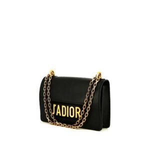 Dior J'Adior handbag in black leather