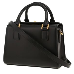 Dior New Line shoulder bag in black leather