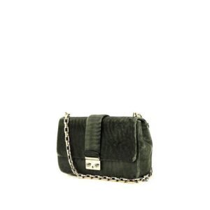 Dior Promenade handbag in green foal
