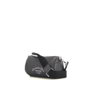 Dior Roller shoulder bag in blue grained leather