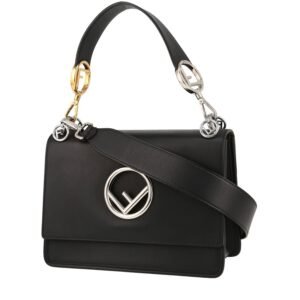 Fendi Kan I handbag in black leather