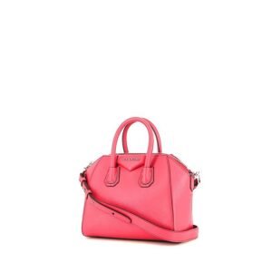 Givenchy Antigona small model handbag in pink leather