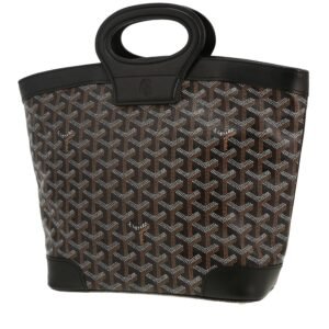 Goyard Béluga handbag Goyard canvas and black leather