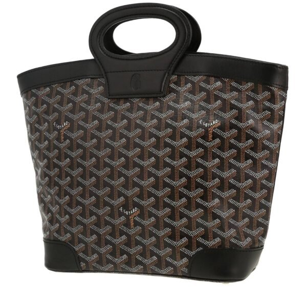 Goyard Béluga handbag Goyard canvas and black leather