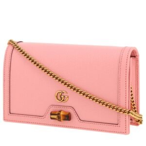 Gucci Diana shoulder bag in pink leather