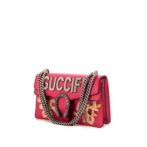 Gucci Dionysus bag in pink leather
