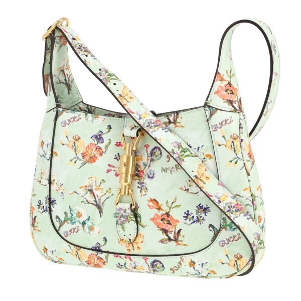 Gucci Jackie 1961 handbag in green leather