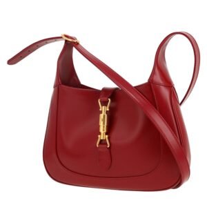 Gucci Jackie shoulder bag in red leather