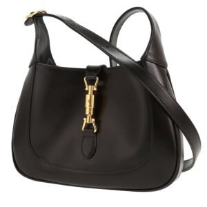 Gucci Jackie small model shoulder bag in black leather