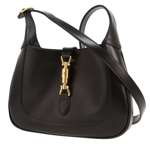 Gucci Jackie small model shoulder bag in black leather