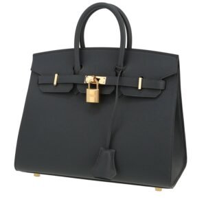 Hermès Birkin 25 cm handbag in Gris Misty epsom leather