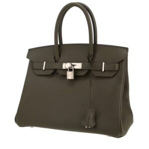 Hermès Birkin 30 cm handbag in Vert de Gris epsom leather