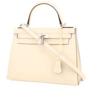 Hermès Kelly 28 cm handbag in Nata epsom leather
