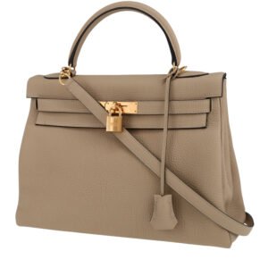 Hermès Kelly 32 cm handbag Trench togo leather