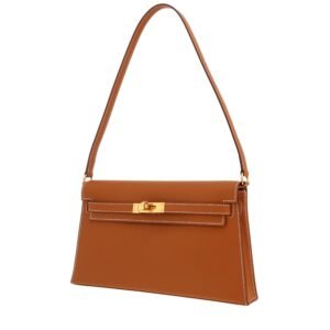 Hermès Kelly Elan handbag in gold epsom leather