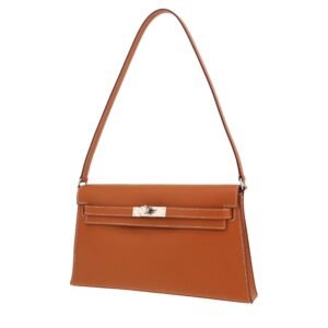 Hermès Kelly Elan handbag in gold Veau Madame