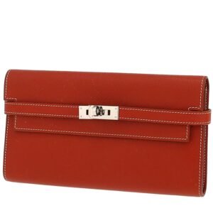 Hermès Kelly wallet wallet in red epsom leather