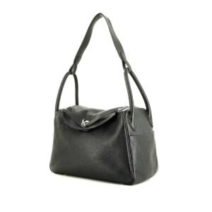 Hermès Lindy handbag in navy blue togo leather