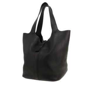 Hermès Picotin 32 cm handbag in black togo leather