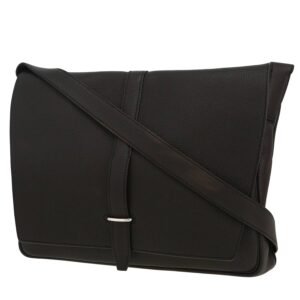Hermès Steve shoulder bag in black togo leather