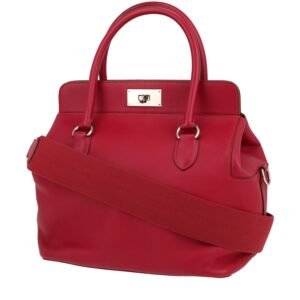 Hermès Tool Box handbag in pink Tosca Evercolor calfskin