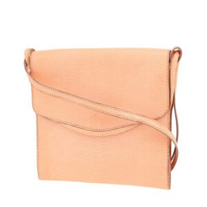 Hermès Vintage handbag in pink lizzard