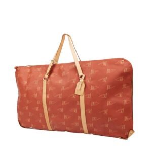 Louis Vuitton America's Cup clothes-hangers in red coated canvas and natural leather