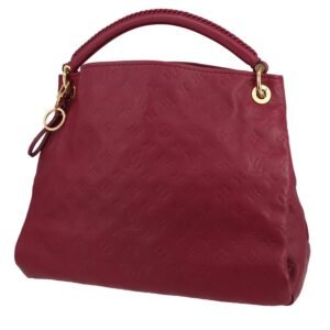 Louis Vuitton Artsy medium model handbag in burgundy empreinte monogram leather