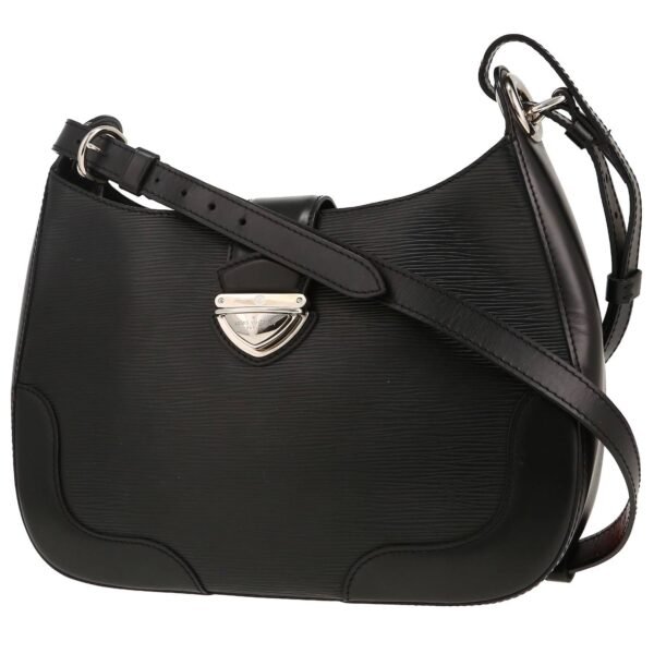 Louis Vuitton Bagatelle shoulder bag in black epi leather