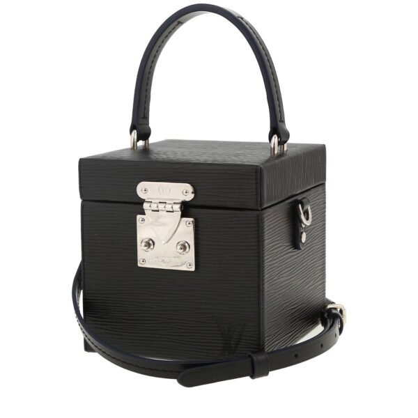 Louis Vuitton Bleecker Box handbag in black epi leather