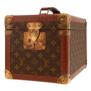 Louis Vuitton Boîte à flacons vanity case in brown monogram canvas and brown leather