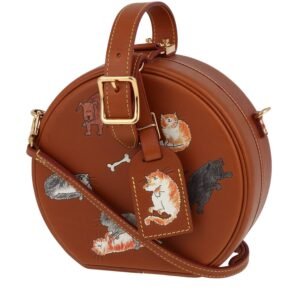 Louis Vuitton Boîte chapeau shoulder bag Grace Coddington edition in brown natural leather