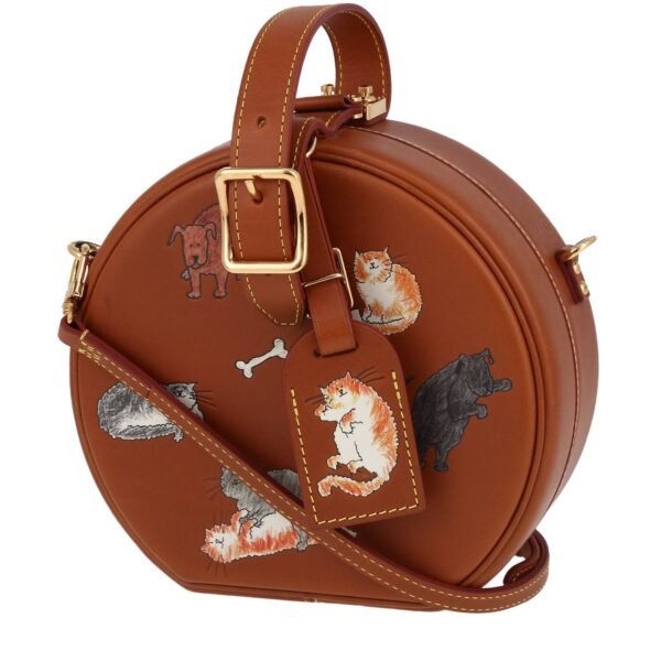 Louis Vuitton Boîte chapeau shoulder bag Grace Coddington edition in brown natural leather