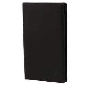 Louis Vuitton Brazza wallet in black epi leather