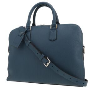Louis Vuitton briefcase in blue leather