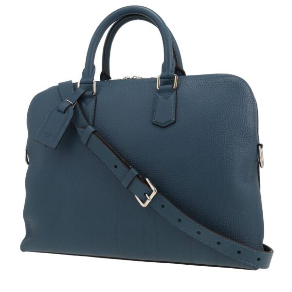 Louis Vuitton briefcase in blue leather