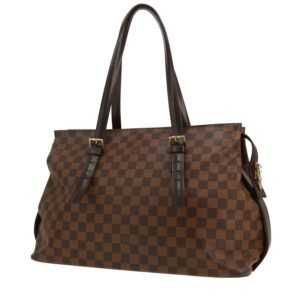Louis Vuitton Chelsea shopping bag and brown leather