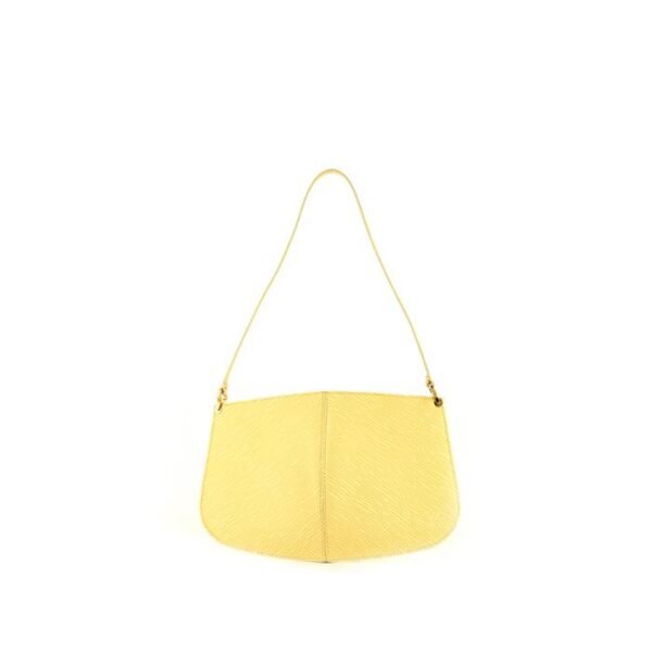 Louis Vuitton Demi Lune handbag in beige epi leather