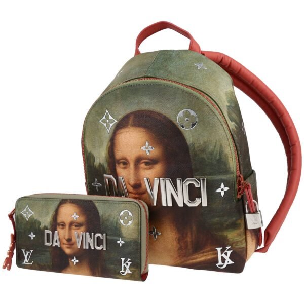 Louis Vuitton Editions Limitées backpack leather and green leather