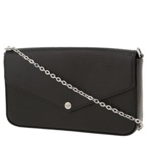 Louis Vuitton Félicie shoulder bag in black epi leather