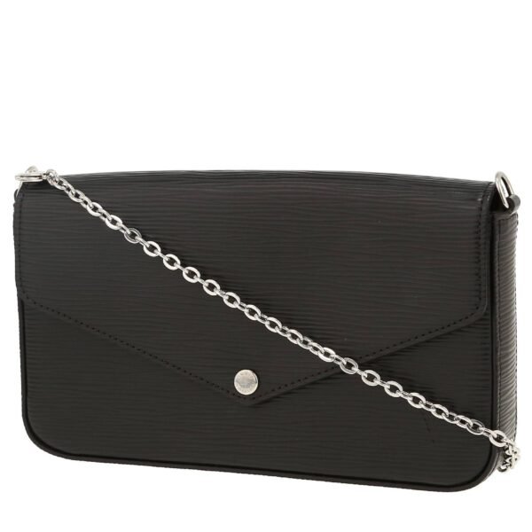 Louis Vuitton Félicie shoulder bag in black epi leather