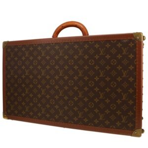 Louis Vuitton Géminé suitcase in brown monogram canvas