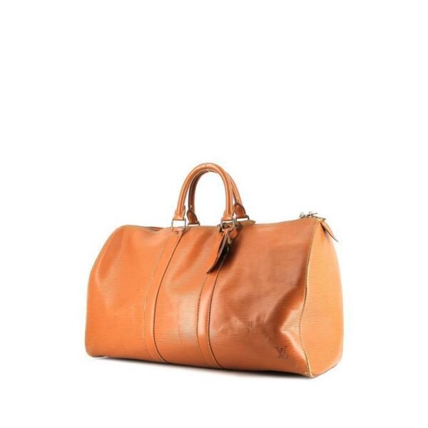 Louis Vuitton Keepall 50 travel bag in gold epi leather