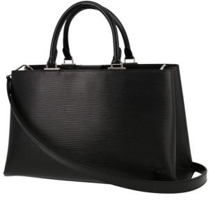 Louis Vuitton Kleber handbag in black epi leather