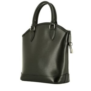 Louis Vuitton Lockit handbag in black epi leather