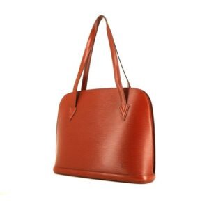 Louis Vuitton Lussac handbag in fawn epi leather